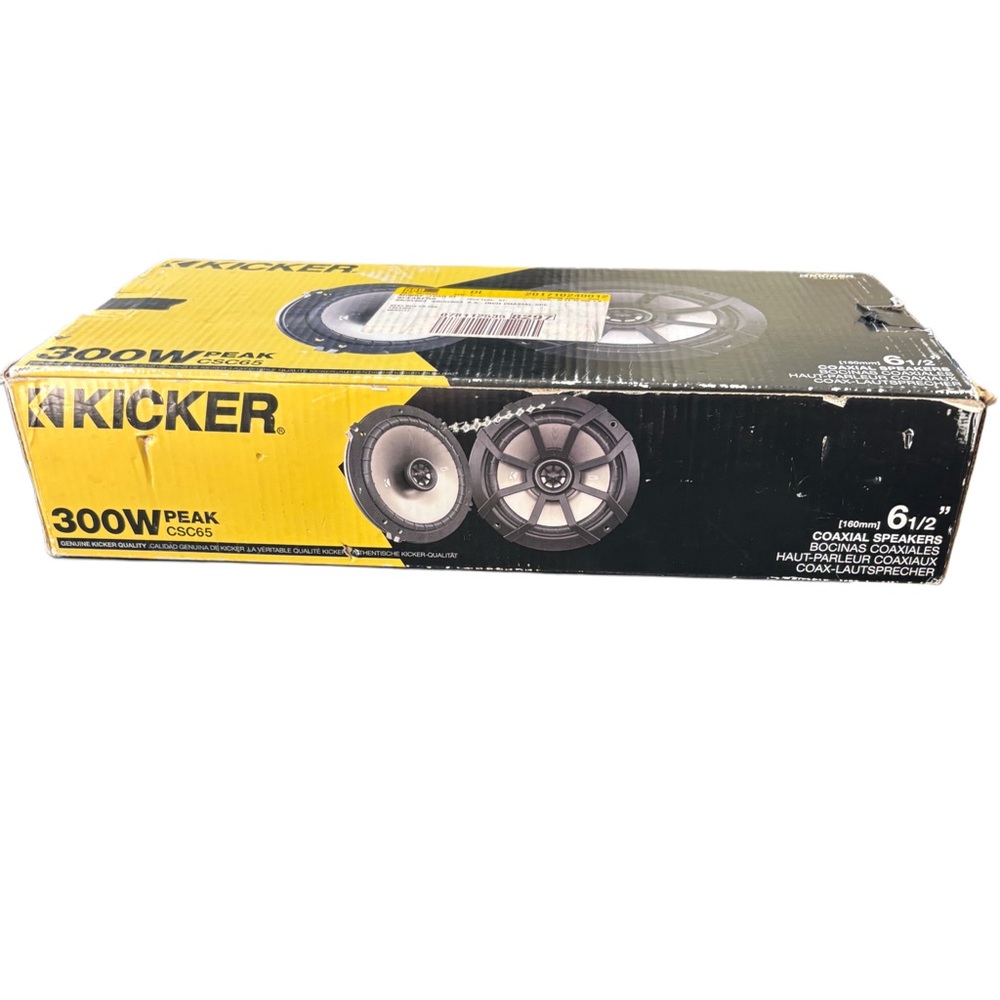 Kicker 6.5" Coaxial Speakers BRAND NEW WITH TAGS!!